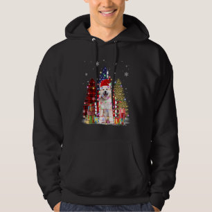 Veste À Capuche Akita Santa Hat Lampe Buffalo Plaid Leopard Xmas S