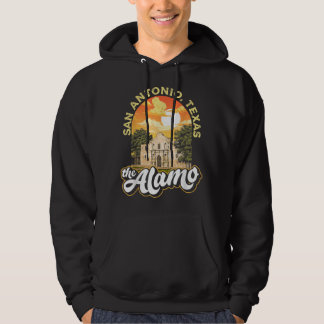 Veste À Capuche Alamo San Antonio Texas Mission Vintage Retro