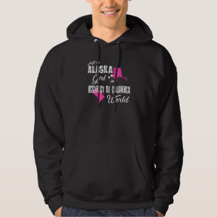Veste À Capuche Alaska Juste Une Fille De L'Alaska Dans Un Distric