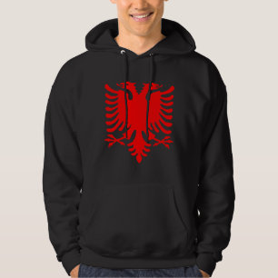 Veste À Capuche Albanais rouge Eagle