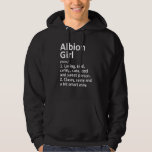 Veste À Capuche Albion Girl Mi Michigan Funny City Accueil Racines<br><div class="desc">Albion Girl Mi Michigan Funny City Home Roots.</div>