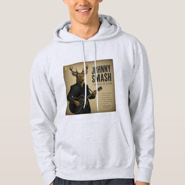 Veste À Capuche Album Johnny Smash : une parodie (Devant)