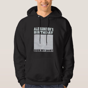 Veste À Capuche ALEXANDER ITu2019S MON ANNIVERSAIRE SIGNER MA CHEM