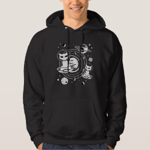 Veste À Capuche Alien Chat Chats Ufo Space Kitten Animaux domestiq