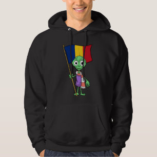 Veste À Capuche Aliens de fans de Roumanie