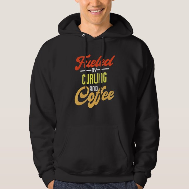 Veste À Capuche Alimenté Par Curling Et Coffee Curler (Devant)