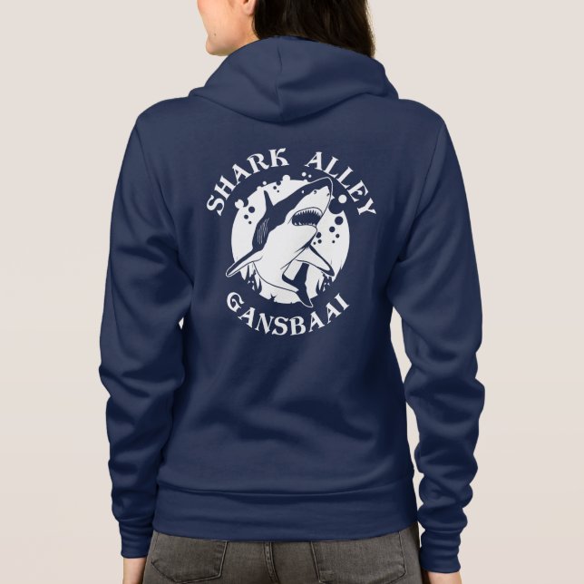 Veste À Capuche Allée de requin - Gansbaai | Plongée avec requin (Dos)
