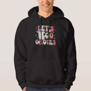 Veste À Capuche Allons-y les goules Fantôme avec des fleurs Déguis