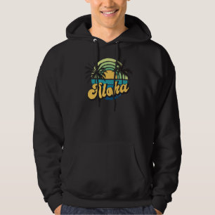 Veste À Capuche Aloha Hawaii Hawaii Île Hawaiian Vacances Famille