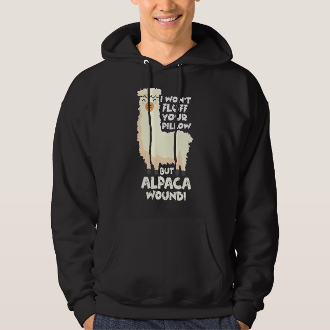 Veste À Capuche Alpaca Infirmière de soins de blessures Trauma Er  (Devant)