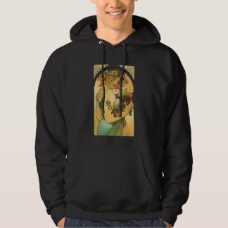 Veste À Capuche Alphonse Mucha ~ Fruit ( 1897 ) Art Nouveau
