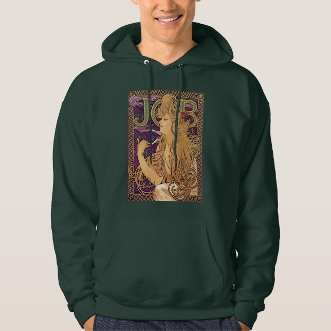 Veste À Capuche Alphonse Mucha , JOB (Devant)
