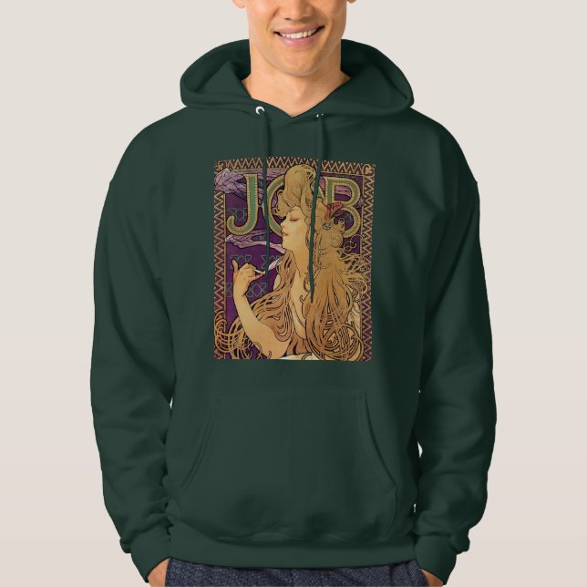 Veste À Capuche Alphonse Mucha , JOB パーカ (Devant)