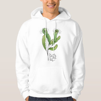 Veste À Capuche Amant plante jeu de mots drôle introverti jardener