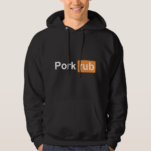 Veste À Capuche Amateur de barbecue à fumée (Devant)