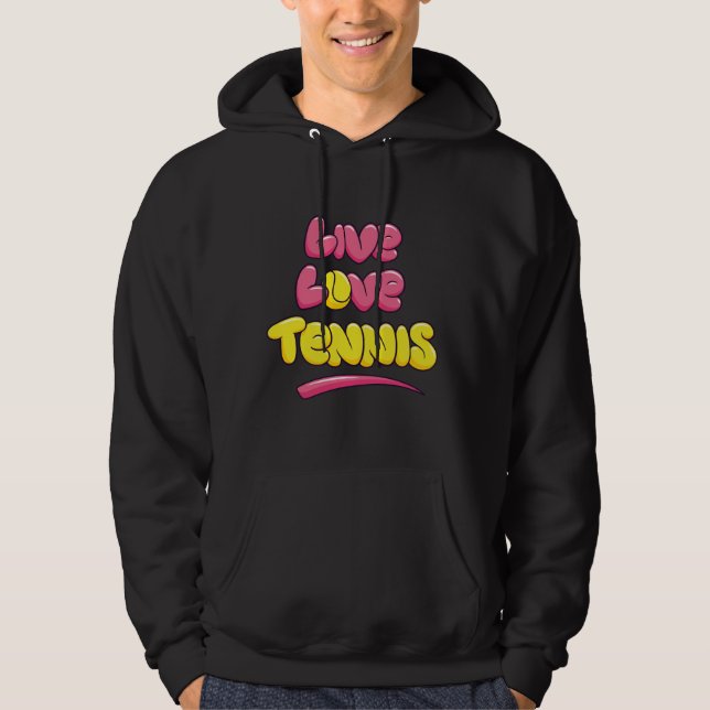 Veste À Capuche Amateur de Tennis Citation (Devant)