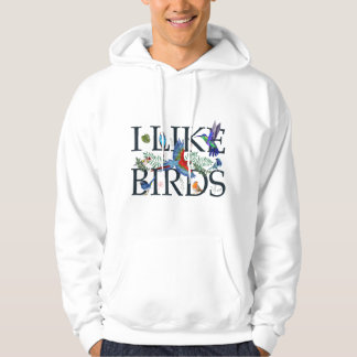 Veste À Capuche Amateurs d'oiseaux pour femmes hommes J'aime les o