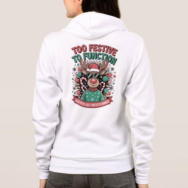 Veste À Capuche Ambiance Pull Moche (Dos)
