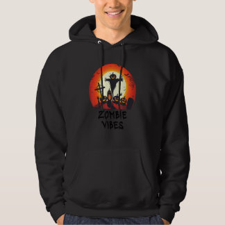 Veste À Capuche Ambiance Zombie Cimetière au Clair de Lune Enfant