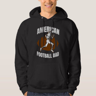 Veste À Capuche American Football Dad Quaterback Kicker For Men Wo