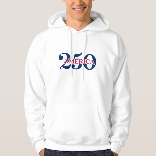 Veste À Capuche Amérique 250 (Devant)
