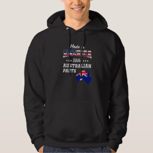 Veste À Capuche Amérique Australie pièces Australie Carte USA Drap