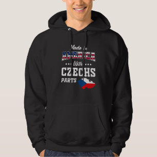 Veste À Capuche Amérique Tchèque pièces République Tchèque Carte U
