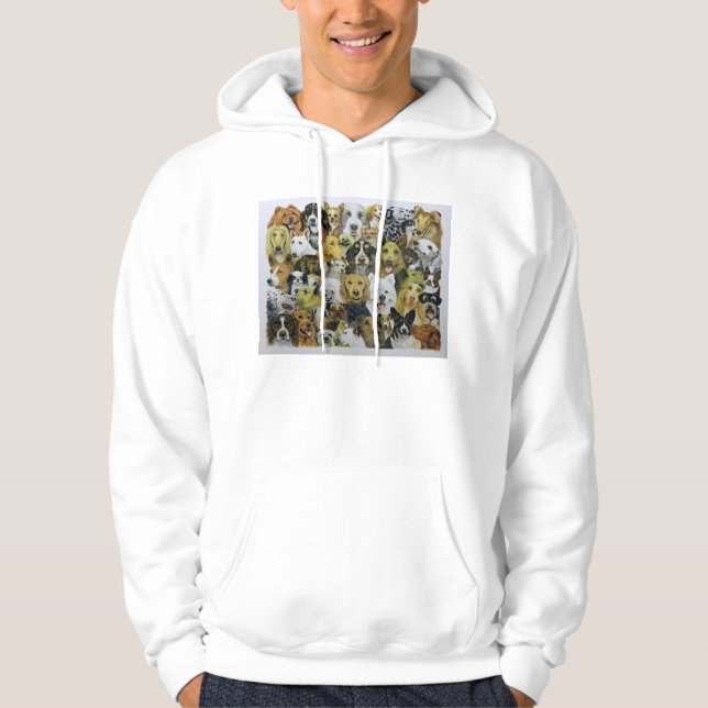 Veste À Capuche Amis de chien (Devant)