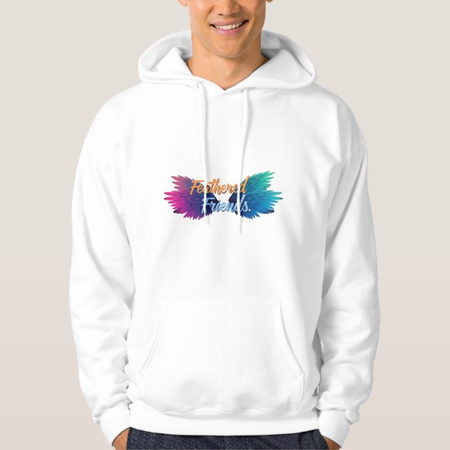 Veste À Capuche Amis de plumes (Devant)