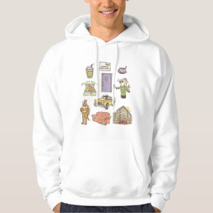 Veste À Capuche AMIS™   Icônes de dessin graphique 1