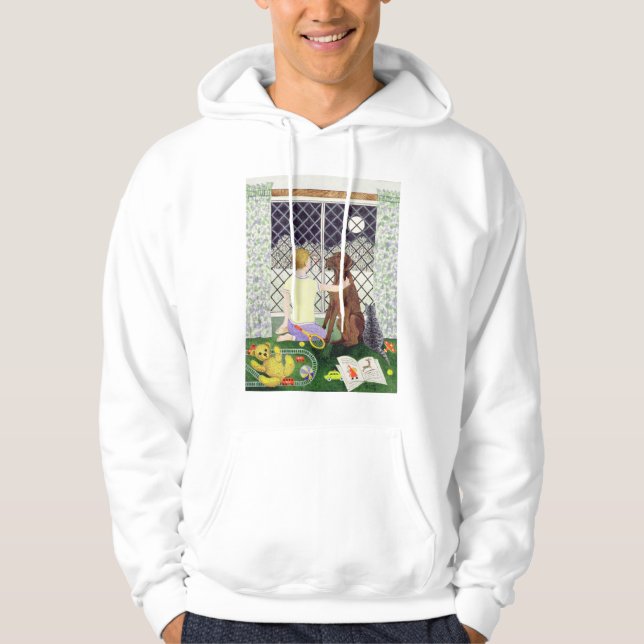 Veste À Capuche Amis pour toujours (Devant)