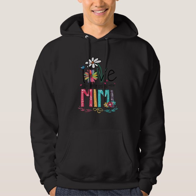 Veste À Capuche Amour Appelé Mimi Png Svgmimi (Devant)
