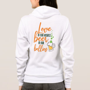 Veste À Capuche Amour & Bière St. Patrick Fun-61146