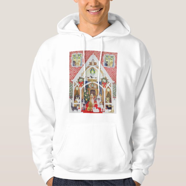 Veste À Capuche Amour de loge de houx (Devant)