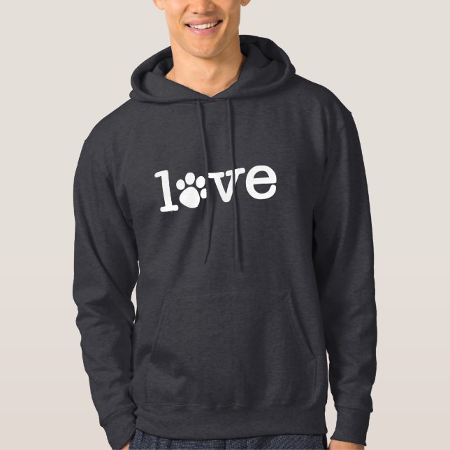 Veste À Capuche Amour des animaux (Devant)