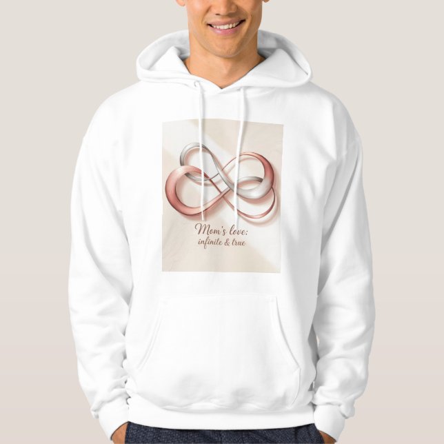 Veste À Capuche Amour Infini de Maman (Devant)