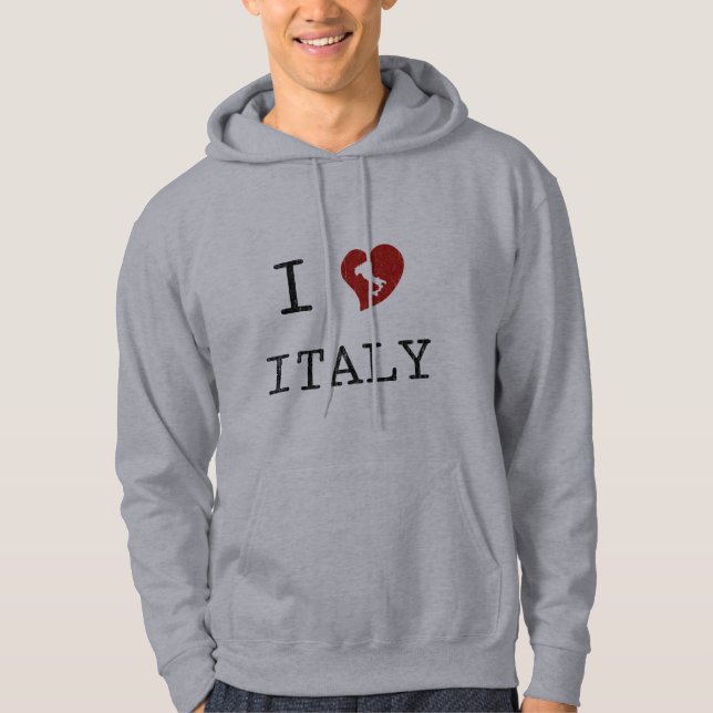 Veste À Capuche Amour Italie du cru I (Devant)