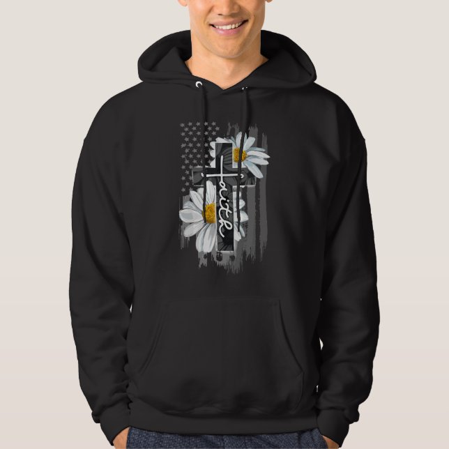 Veste À Capuche Amoureux de Jésus Dieu (Devant)