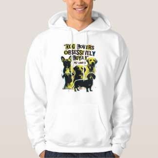 Veste À Capuche Amoureux des chiens fidèles avant tout Pack pour a