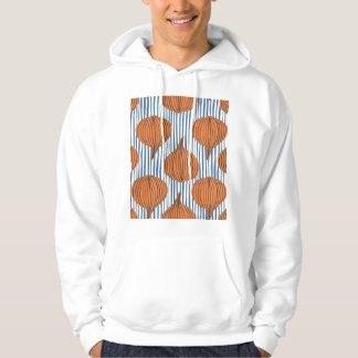 Veste À Capuche Ampoules d'oignon dessinées à la main, papier pein