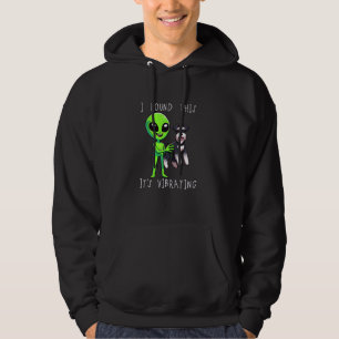 Veste À Capuche Amusant Alien Schnauzer Miniature J'Ai Trouvé Ça V