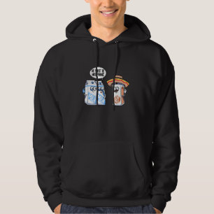 Veste À Capuche Amusant Lait De Soja Hispanique Vegan Foodie Gag D