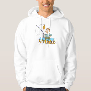 Veste À Capuche Amusant pêche afishinado