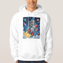 Amusant Space Adventure Tee pour Dreamers et Anima