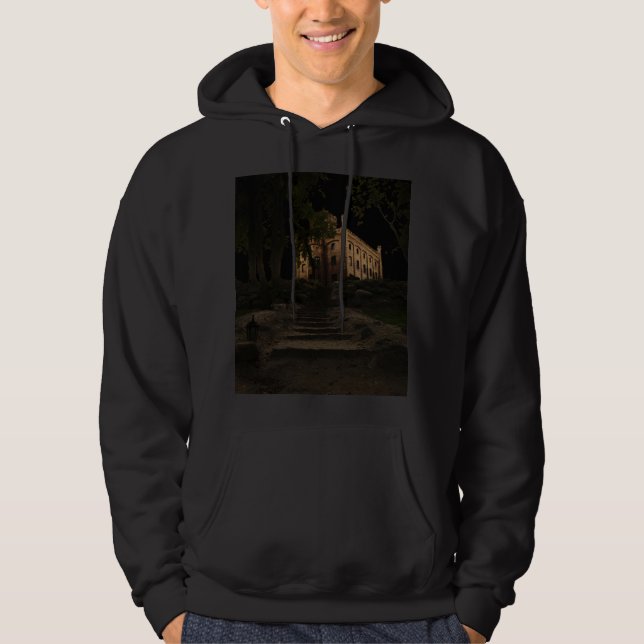 Veste À Capuche Ancien château dans la forêt (Devant)