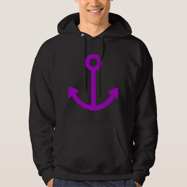 Veste À Capuche Ancre (Devant)