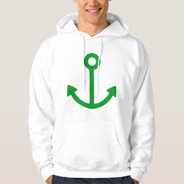 Veste À Capuche Ancre (Devant)