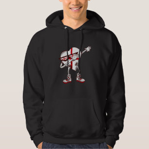 Veste À Capuche Angleterre Cœur Dabbing Croix de Saint-Georges Ang