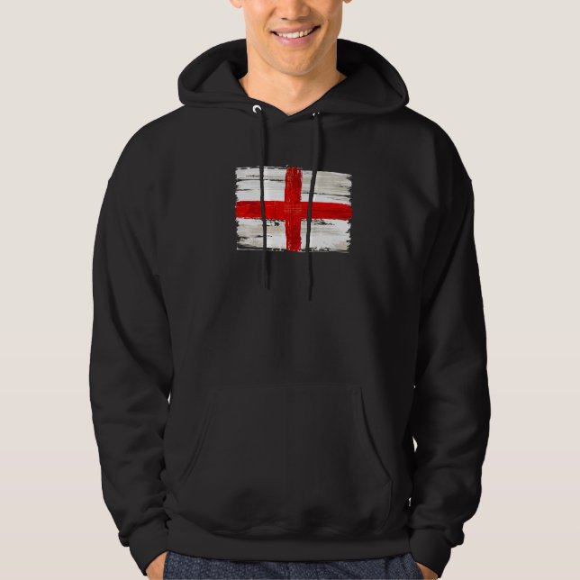 Veste À Capuche Angleterre Drapeau (Devant)