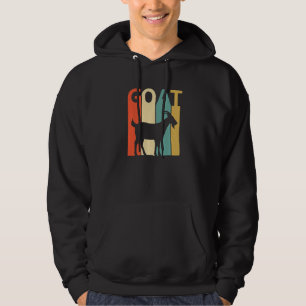 Veste À Capuche Animal de chèvre mûre